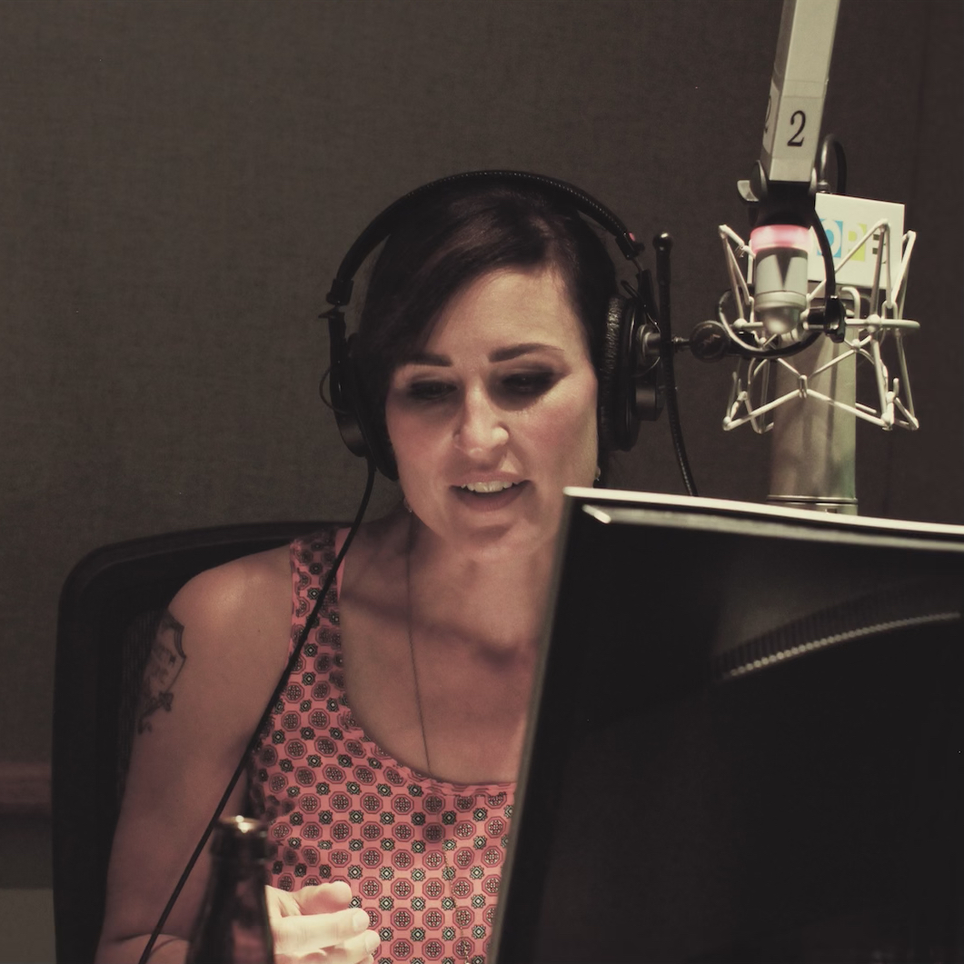 Katherine on mic