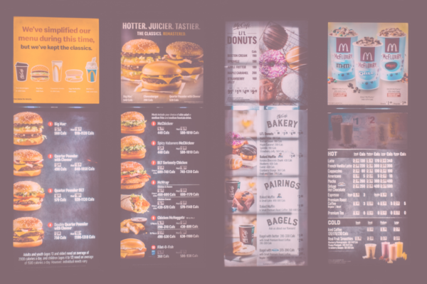 mcdonald's menu