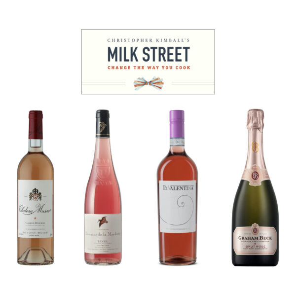 milk street logo & bottles